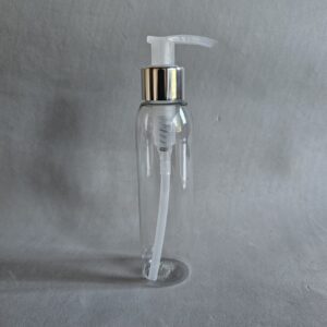 Envase con valvula cremera plateada 125cc