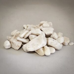 Piedras Blancas Redondas 1kg