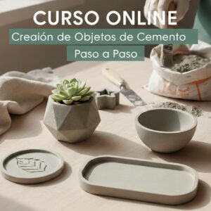 Curso Virtual Creación de Objetos de Cemento Paso a Paso
